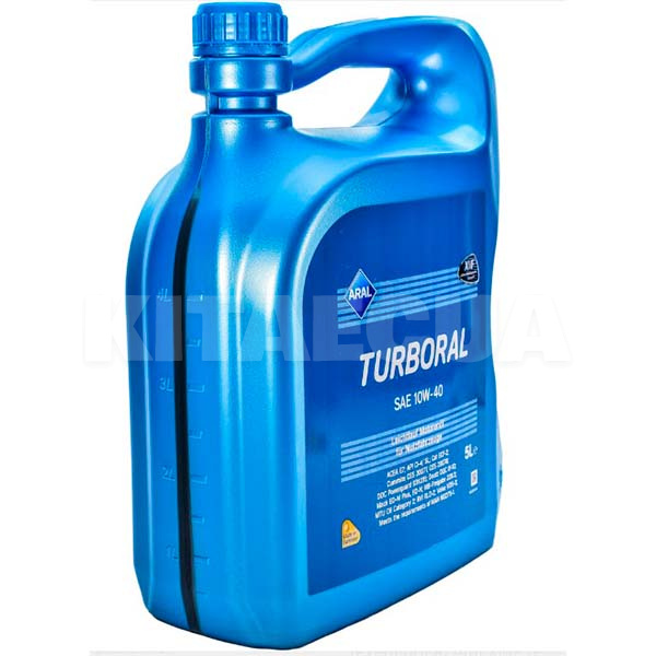 Масло моторное полусинтетическое 5л 10W-40 Turboral Aral (AR-22004-ARAL) - 5