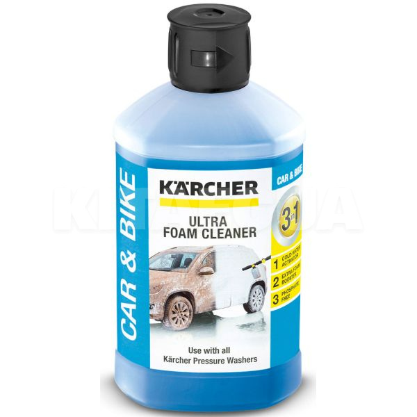 Активная пена Ultra Foam Cleaner 1л концентрат 3в1 KARCHER (6.295-743.0)
