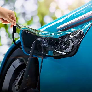 Защитный чехол для зарядного штекера электромобиля (на магнитах) 