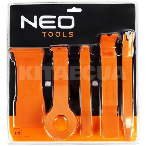 Набір знімачів панелей облицювання 5 предметів NEO Tools (11-822) - 2