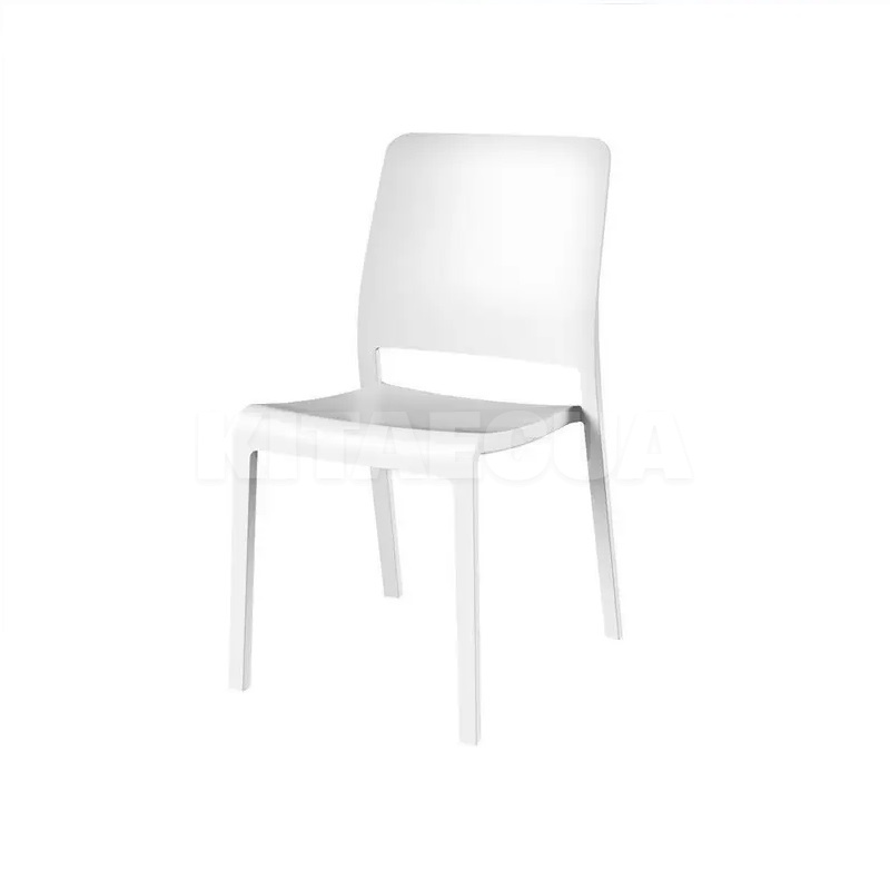 Стул садовый пластиковый Keter Charlotte Deco Chair белый до 110 кг Evolutif (3076540146581)
