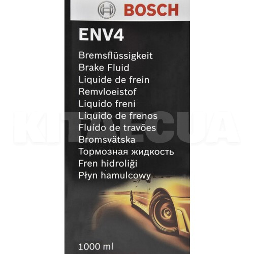 Гальмівна рідина 1л DOT5.1 ENV4 Bosch (BO 1987479202) - 2