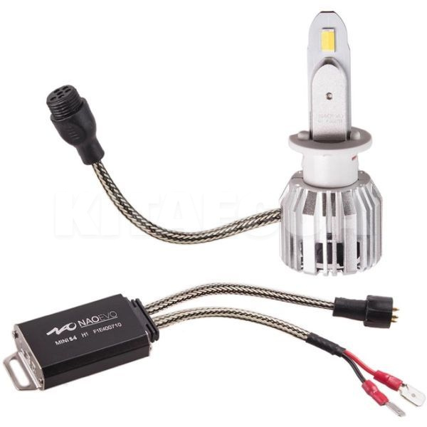 LED лампа для авто S4 H27 60W 6500K (комплект) NAOEVO (S4-H27) - 2