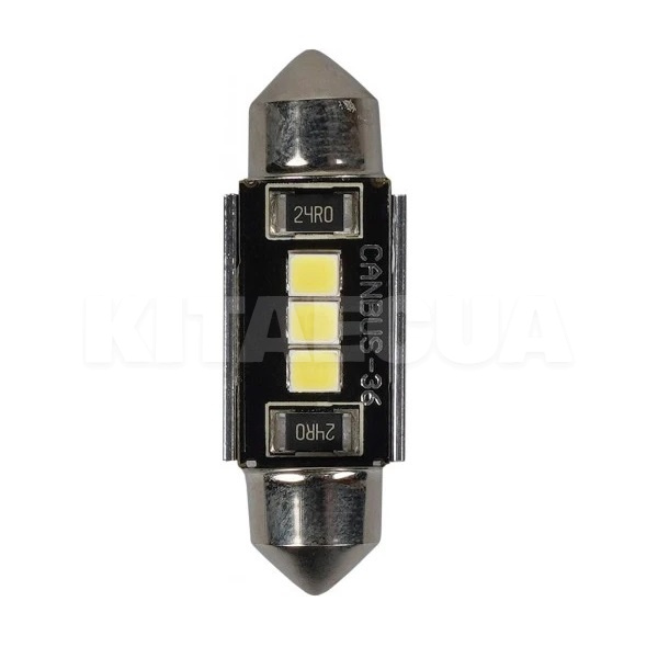 Світлодіодна лампа V3 12V C5W 5500K (компл.) AMS (41229) - 6