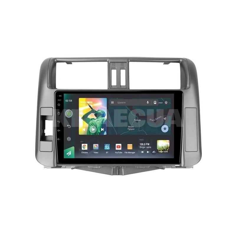 Штатна магнітола X9232 2+32 Gb 9" Toyota Land Cruiser Prado 150 2009-2013 (A) SIGMA4car (33856) - 2
