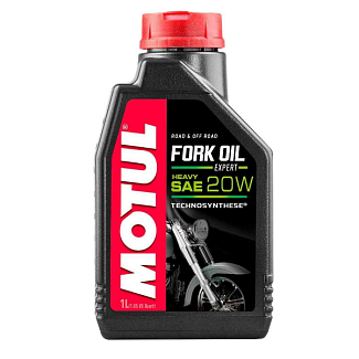 Масло гидравлическое для вилок 1л 20W MOTUL