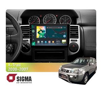 Штатна магнітола X10232 2+32 Gb 10" Nissan X-Trail 1 T30 2000-2007 SIGMA4car