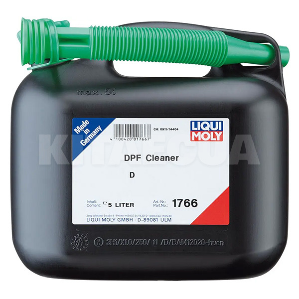 Очиститель сажевого фильтра 5л DPF Cleaner LIQUI MOLY (LQ 1766)