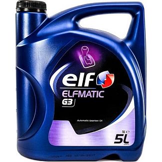 Масло трансмісійне мінеральне 5л (в ГУР) ATF Elfmatic G3 ELF