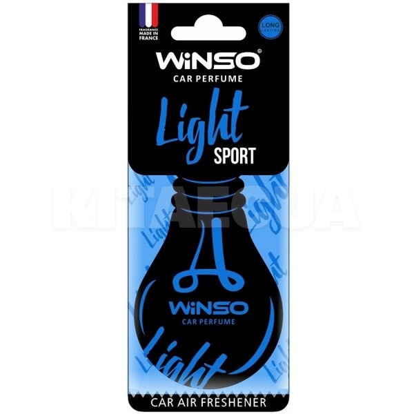 Ароматизатор Light Sport "спорт" сухой листик Winso (533050)