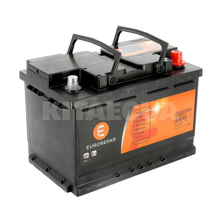 Акумулятор автомобільний 60Ah 640A "+" праворуч EUROREPAR (1620012480)