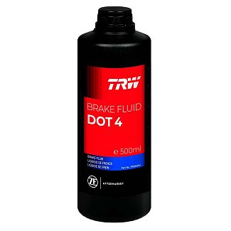 Тормозная жидкость 0.5л DOT4 TRW