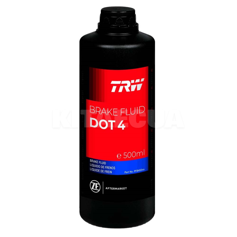 Тормозная жидкость 0.5л DOT4 TRW (PFB450)
