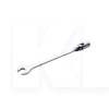 Ключ рожково-накидний 9 мм 12-гранний шарнірний CrV СИЛА (201509)