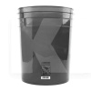 Ведро с крышкой для мойки авто Detailing Bucket Grey 20л серое MaxShine (MSB002-G)