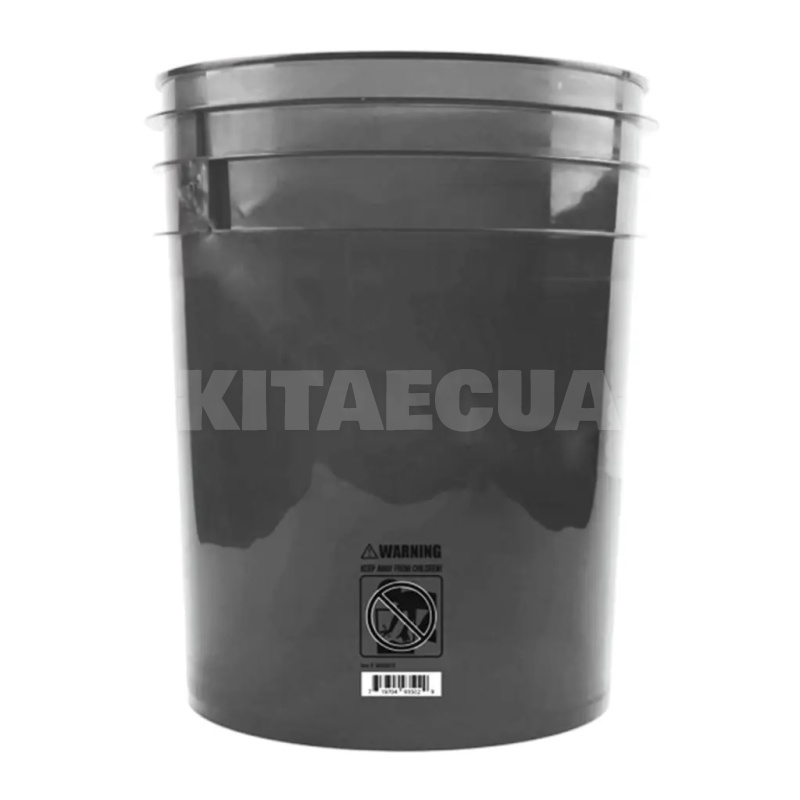 Ведро с крышкой для мойки авто Detailing Bucket Grey 20л серое MaxShine (MSB002-G) - 2