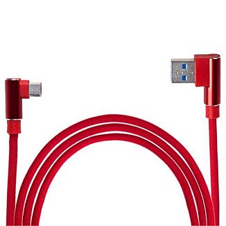Кабель USB microUSB червоний PULSO