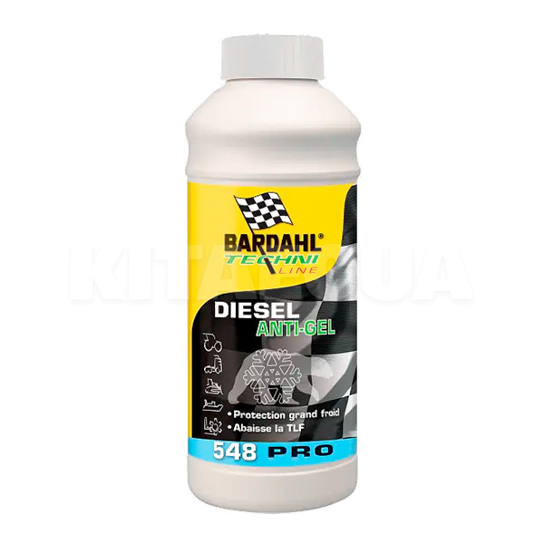 Антигель у дизпаливо 1л -28°С Techni Line BARDAHL (5480)