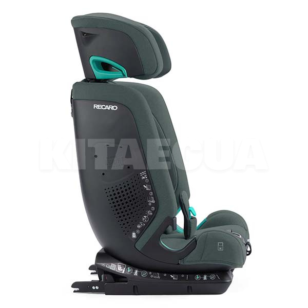 Автокресло детское TORIA ELITE 9-36 кг зеленое RECARO (89044670050) - 2