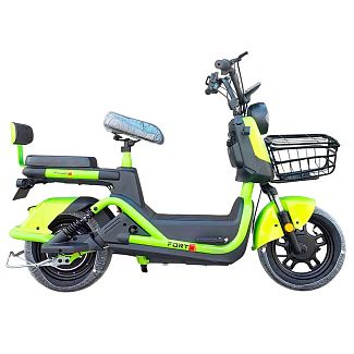 Велоскутер аккумуляторный RITM 60 км 500 Вт зеленый + аккумулятор 60В 20Ач FORTE