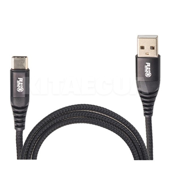 Кабель USB Type-C 3А 1м чорний VOIN (CC-1801C BK)