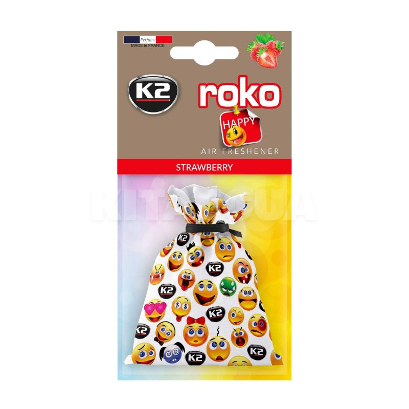 Ароматизатор "полуниця" Vinci Roko Happy K2 (V820H)