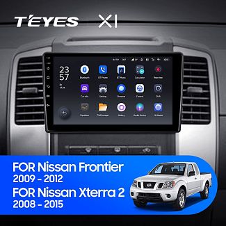 Штатна магнітола X1 2+32Gb 10" Nissan Frontier 2009-2012 Teyes