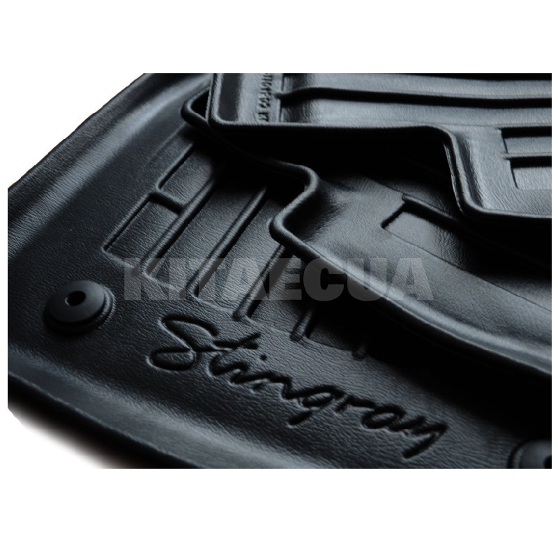 Резиновый коврик в багажник HYUNDAI Santa Fe I (SM) (2001-2006) Stingray (6009381) - 3