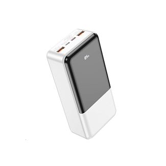 Повербанк Universe 30000mAh 22.5W білий HOCO