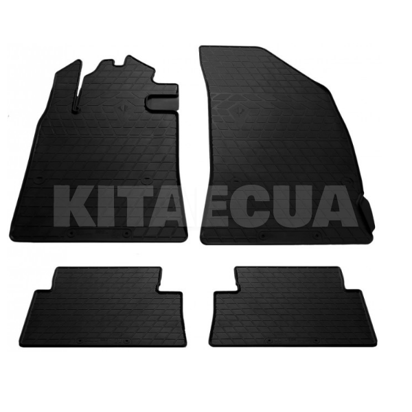 Резиновые коврики в салон CITROEN C5 (2008-2017) CP клипсы Stingray (1003084)