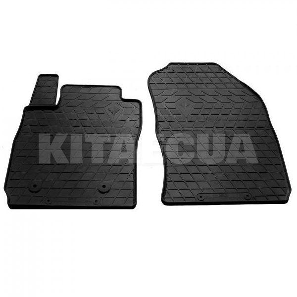 Резиновые коврики передние Ford Fiesta (Mk7) (USA) (2010-2017) FC2 клипсы Stingray (1007332)