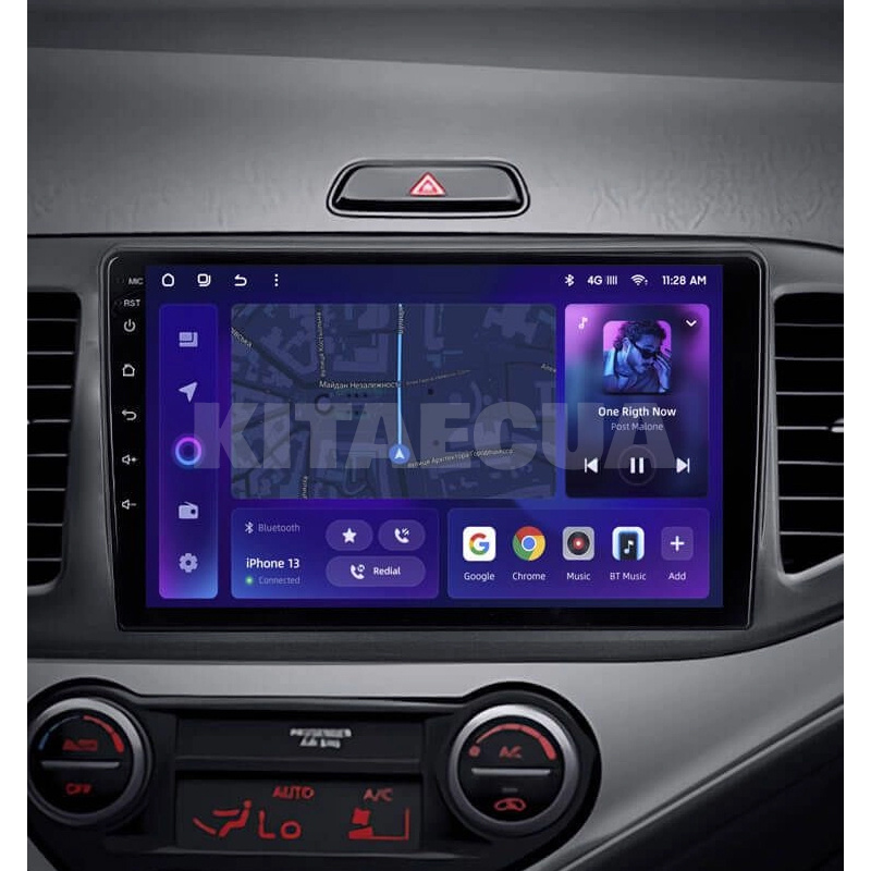 Штатна магнітола MOSS M2 4+32 Gb 9" Kia Morning 2 2011-2017 AMS (49199) - 2