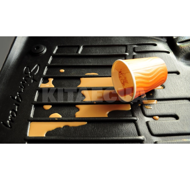 Резиновый коврик в багажник NISSAN Note (E11) (2004-2013) (lower trunk) Stingray (6014341) - 3