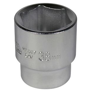 Головка торцевая 6-гранная 38 мм 3/4" 60 мм YATO