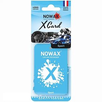 Ароматизатор "спорт" X CARD Sport NOWAX