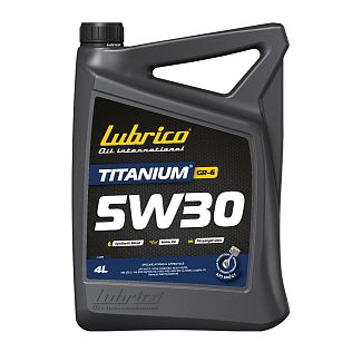 Масло моторне синтетичне 4л 5W-30 TITANIUM GR-6 LUBRICO