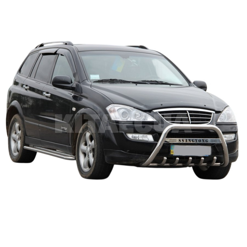 Кенгурятник WT004 SsangYong Actyon 2005-2018 нержавеющая сталь CAN (ddd1656) - 5