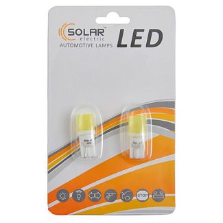LED лампа для авто W5W T10 Solar