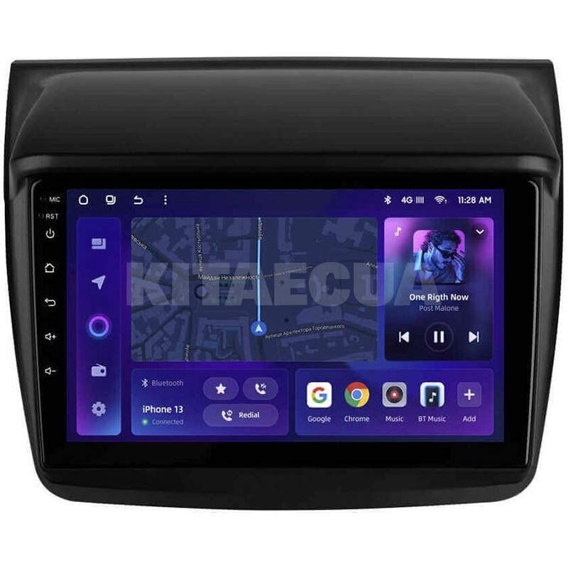 Штатна магнітола MOSS M2 4+32 Gb 9" Mitsubishi Pajero Sport 2 L200 Triton 2008-2016 AMS (49347)
