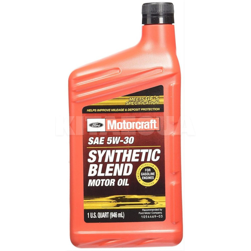 Масло моторное синтетическое 0.946л 5W-30 Motor OIL Motorcraft (XO5W30QSP)