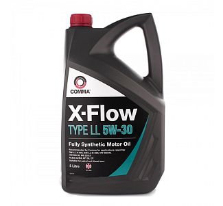 Масло моторне синтетичне 5л 5W-30 X-FLOW LL COMMA