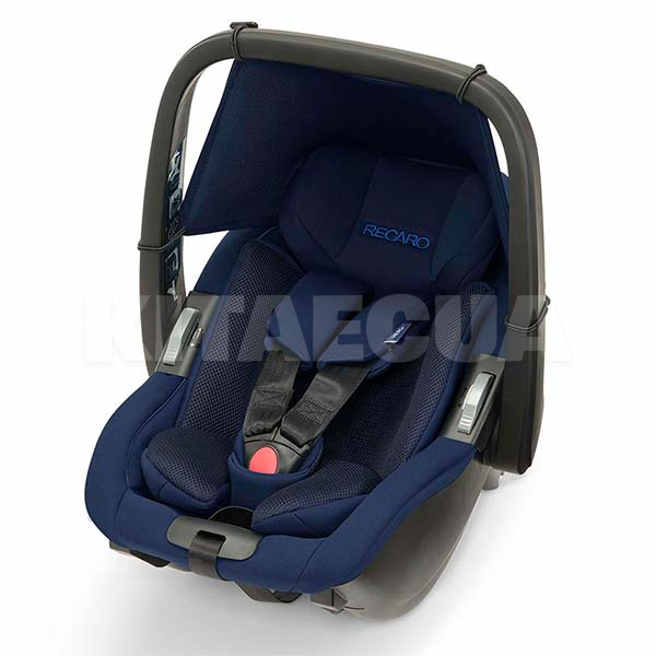 Автокресло детское Salia Elite i-Size 0-18 кг синее RECARO (89020420050) - 2