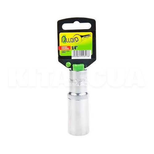 Головка торцева подовжена 6-гранна 10 мм 1/4" Alloid (ТГГ - 21110M)