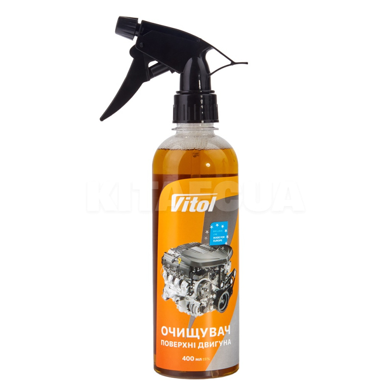 Очиститель поверхности двигателя 400 мл VITOL (VTEC-4015)