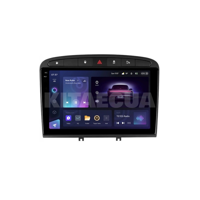 Штатна магнітола CC3 2k 4+32Gb 9" Peugeot 308 2007-2015 Teyes (36396)