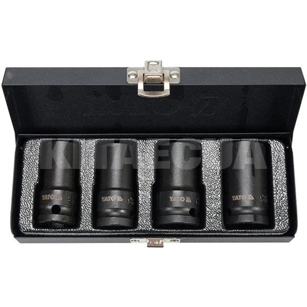 Набір торцевих головок ударних 1/2" 4 предмета YATO (YT-06030-YATO)