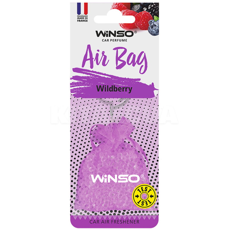 Ароматизатор "дикая ягода" 20г AIR BAG Wildberry Winso (538340)