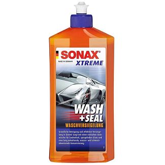 Автошампунь XTREME Wash +Seal 500мл концентрат із силантом захисний Sonax