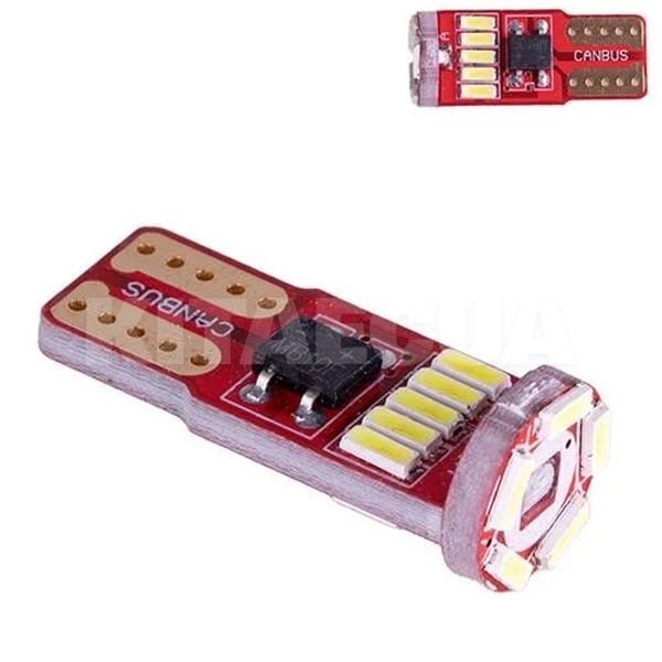 LED лампа для авто Т10 6W 6000К PULSO (LP-175595)