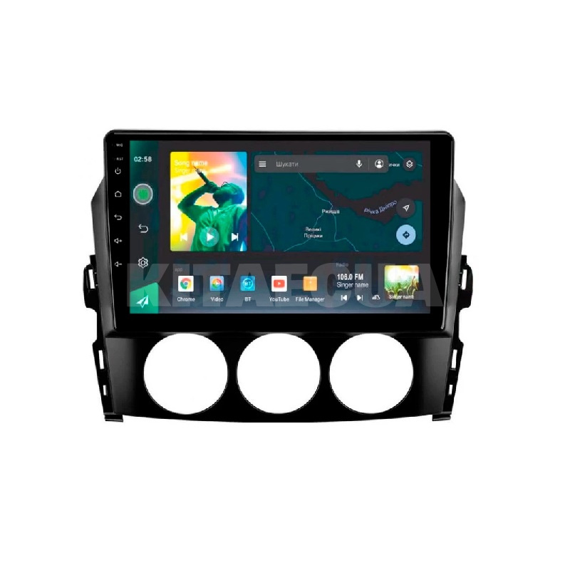 Штатна магнітола X9232 2+32 Gb 9" Mazda MX-5 3 NC 2008-2015 SIGMA4car (38527) - 2